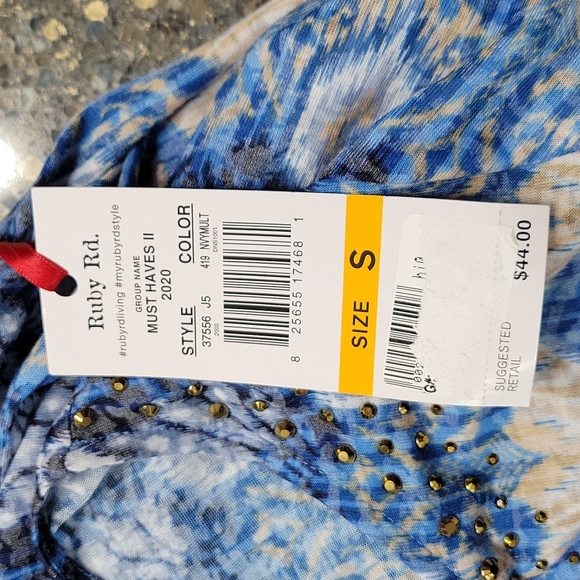 Ruby Rd. Sheer Top NWT - Picture 6 of 6